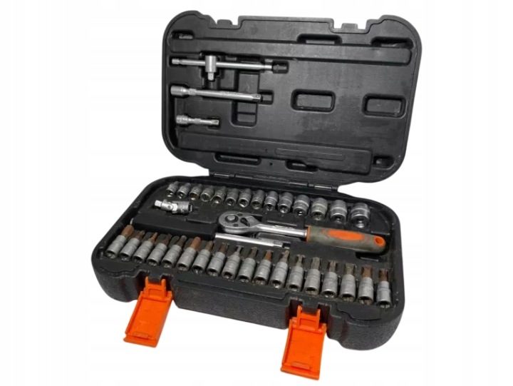 Комплект инструментальный XS 1/4" 38 запчасти Sthor 58640, фото 1