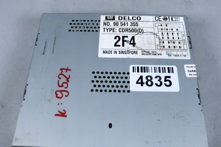 Opel CDR500 CD Delco КОД 09136107, фото 5