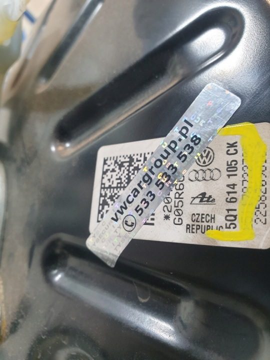 ВАКУУМНЫЙ УСИЛИТЕЛЬ ГЛАВНЫЙ ТОРМОЗНОЙ ЦИЛИНДР 5Q1514501CK 5Q1611301D VW SEAT SKODA AUDI, фото 6