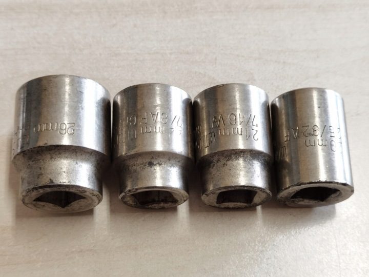 Набор головок 1/2'' 6-kątnych SMALCALDA 20-26 мм, фото 2