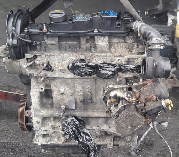FORD FOCUS MK3 1.6 TDCI ДВИГАТЕЛЬ AV6Q БЕЗ НАВЕСНОГО, фото 1