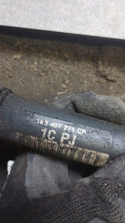 ПОЛУОСЬ ЛЕВАЯ VW SKODA AUDI 1K0407271CP, фото 4