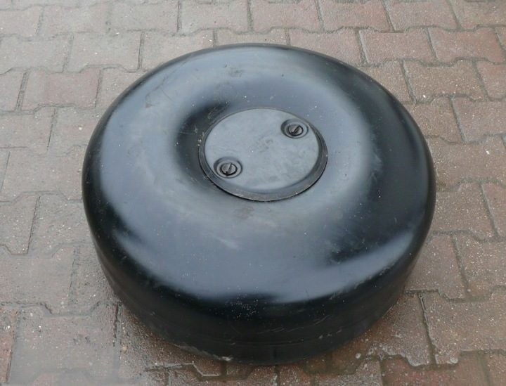 ТОПЛИВНЫЙ БАК ГБО ГАЗА БАЛЛОН В КОЛЕСО WIELOZAWÓR 82L HOM 07.2028 680/270mm, фото 1
