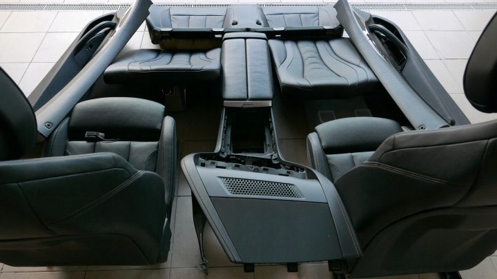 Салон кожа BMW G15 сиденья диван обшивки Sport как, фото 4