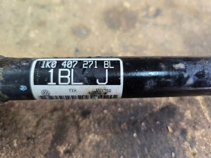 ПОЛУОСЬ ЛЕВАЯ ПЕРЕДНЯЯ VW AUDI SKODA SEAT 1.6 TDI 1K0407271BL, фото 2