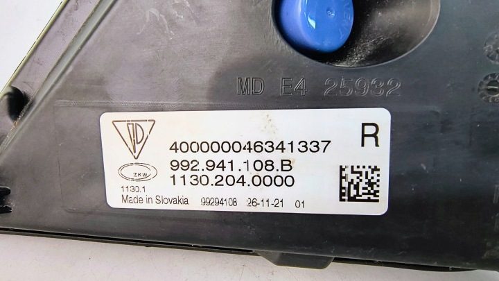 ФОНАРЬ ПРОТИВОТУМАННАЯ ФАРА ПОВОРОТНИК LED ДХО ПРАВЫЙ PORSCHE 911 922, фото 6