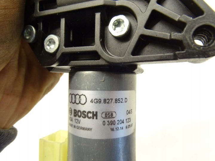ПРИВОД ЗАМКА ПРАВЫЙ СТОРОНА КРЫШКИ БАГАЖНИКА AUDI A6 S6 C7 4G9827852D, фото 4