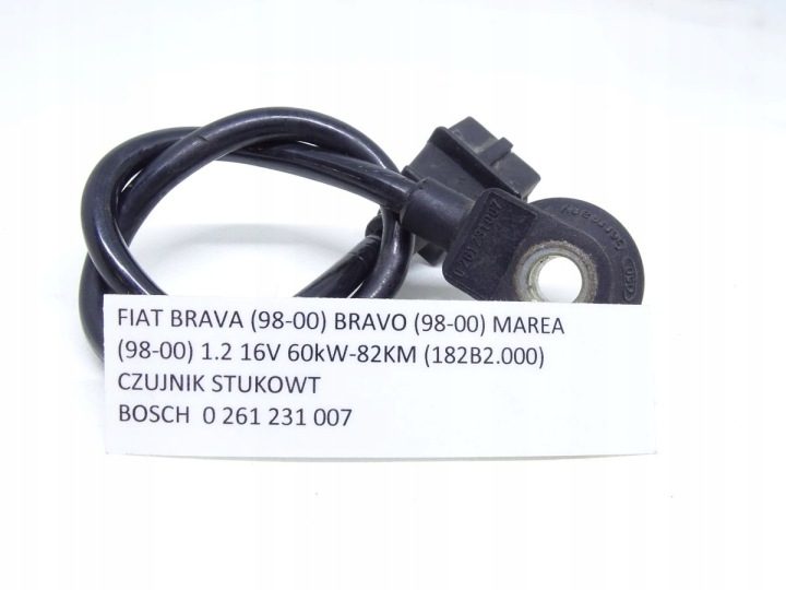 FIAT BRAVA BRAVO MAREA 1.2 16V ДАТЧИК ДЕТОНАЦИИ, фото 4