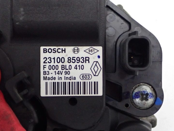 Генератор оригинал 231008593R Dacia Sandero II Logan II 0.9 TCe 16 г., фото 4