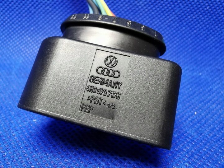 Фишка разъем проводка оригинал Audi A4 B9 4H0973717B, фото 10