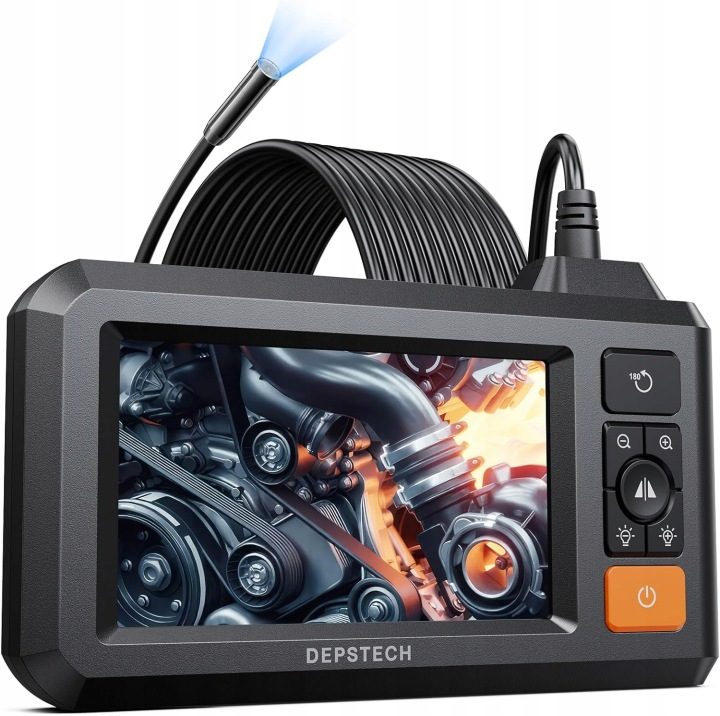 КАМЕРА ЭНДОСКОПИЧЕСКАЯ С ŚWIATŁEM LED DEPSTECH DS300 4.3" 1080p КАБЕЛЬ 5M, фото 1
