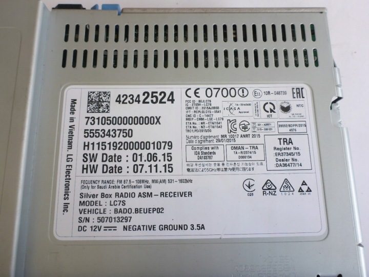 Магнитола заводская Opel DF 2-DIN, фото 5