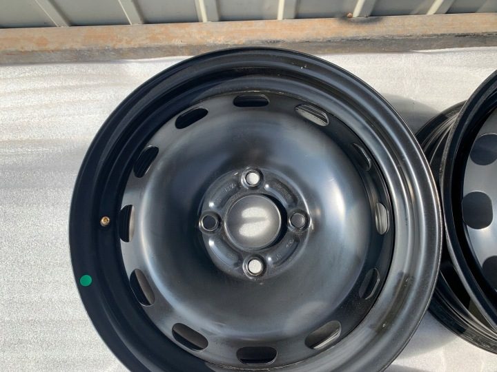 4× Штампованный диск Ford OE Et76-1100-AB 6.0" x 15" 4x108 ET 37,5, фото 3