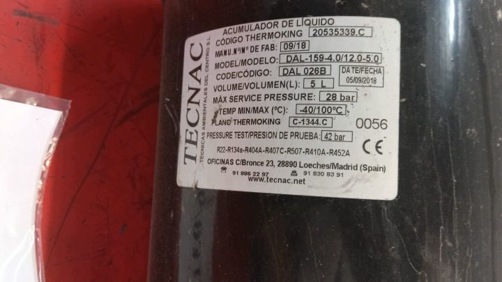 Бак агрегат рефрижератор Thermo King F3 DAL-159-4.0 № 726/031, фото 2