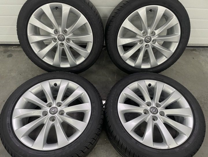 OPEL ASTRA J K колеса летние 215/50r17 Goodyear 5x105, фото 1