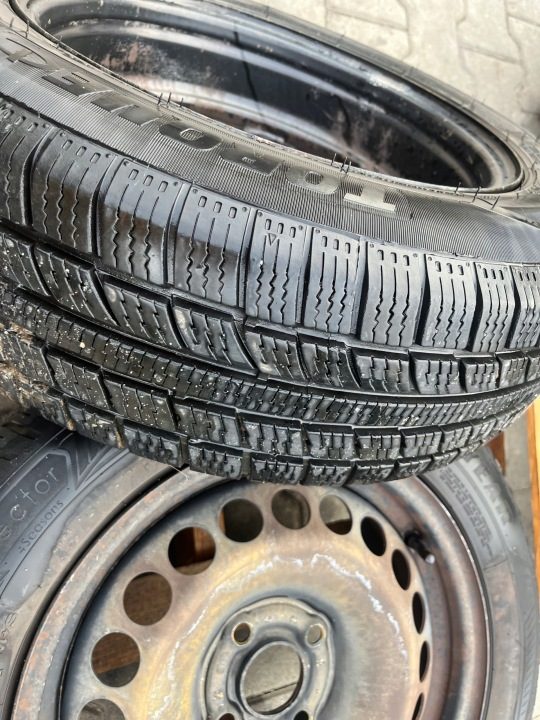 Колесо штампованный диск шина зимняя 185/65R15 R15 4x108 4x комплект ОРИГИНАЛ EUR, фото 12
