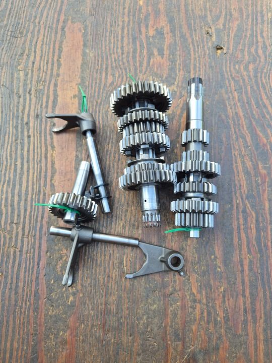 В сборе коробка передач wodziki wsteczny Suzuki LTZ 400 OEM 2003-2008, фото 2