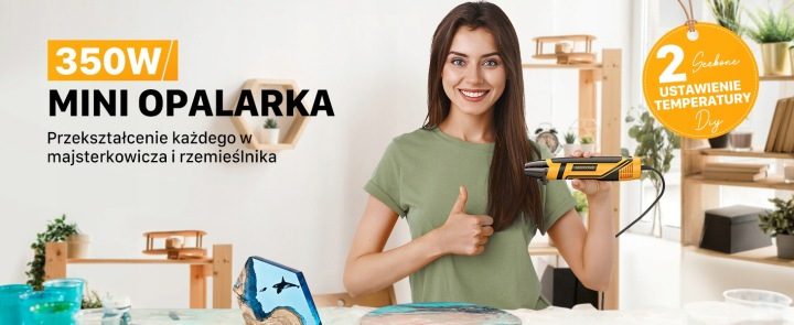 Mini Пистолет на Горячий Воздух SEEKONE, 350 Вт Hg350, фото 5