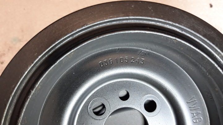Volkswagen OE 03G105243 шкив, фото 4