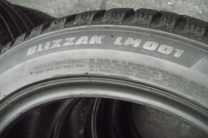 Шина зимняя Bridgestone Blizzak LM001 215/50R17 95 В сцепление на снегу (3PMSF), защита диска, усилитель (XL), фото 4