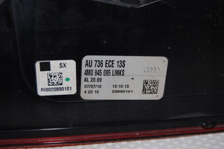 AUDI Q7 ФОНАРЬ ЛЕВЫЙ 4M0945095 2015-2019 9678271580 ЕВРОПА, фото 8