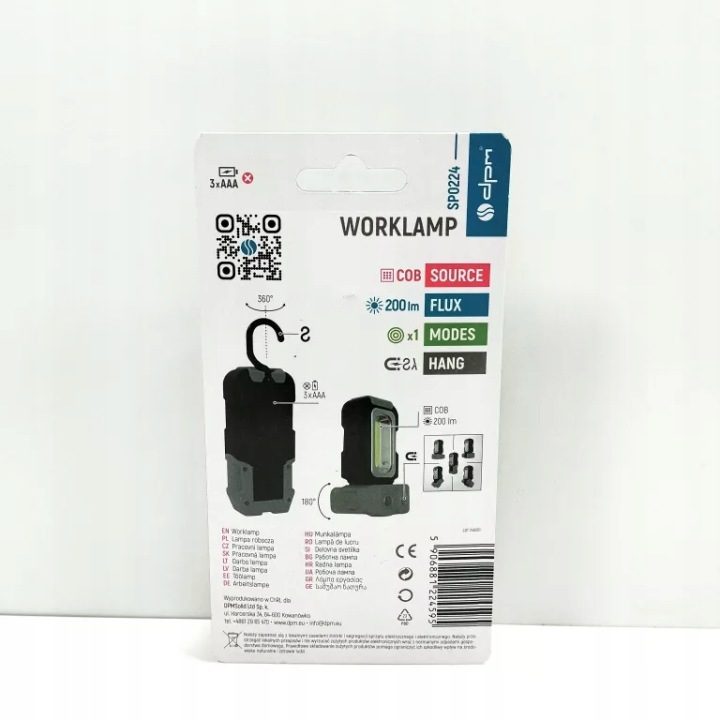 Фара рабочего света гаражная LED 200 lm 3W, фото 2