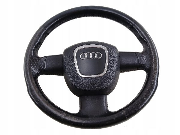 AUDI A3 8P РУЛЬ КОЖА ТРЕХСПИЦЕВАЯ, фото 1