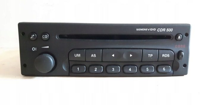 МАГНИТОЛА OPEL CD VDO CDR 500 ASTRA CORSA VECTRA ZAFIRA OMEGA SINTRA FRONTERA, фото 2