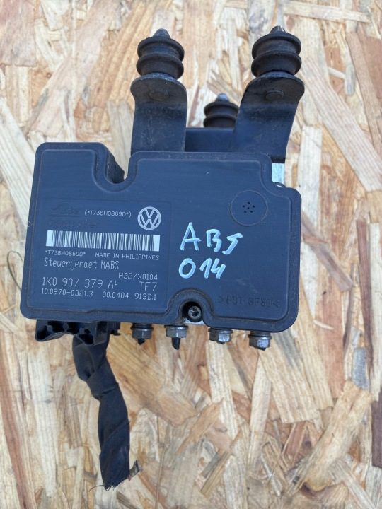 VW SKODA AUDI SEAT НАСОС БЛОКА УПРАВЛЕНИЯ ABS 1K0614117 AC 1K0 907 379 AF, фото 1