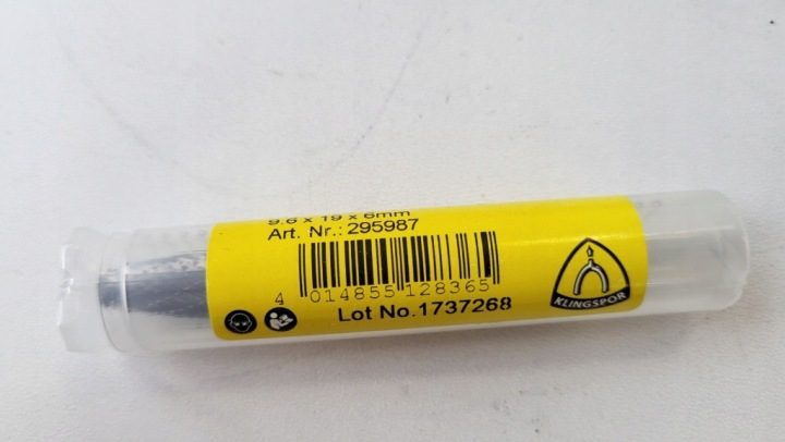 KLINGSPOR ШЛИЦЫ ДЛЯ МЕТАЛЛА HF 100 F FI=9,6x19mm TRZP, фото 3