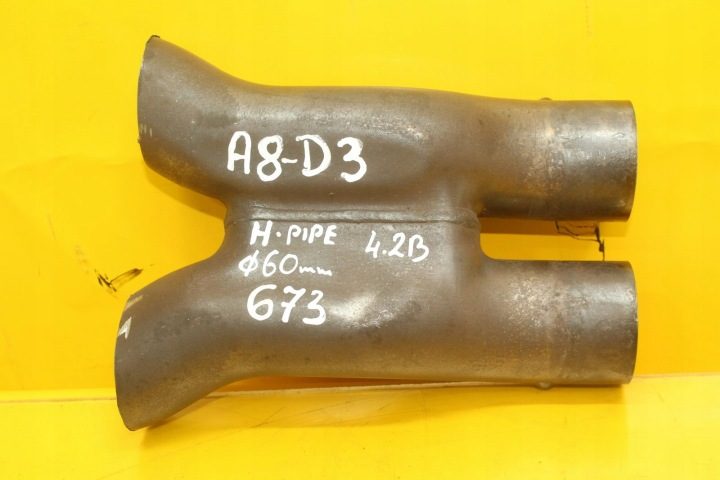 Выхлопная труба H-труба Audi A8 D3 4.2 бензин VW Skoda Peugeot Citroen Ford, фото 2