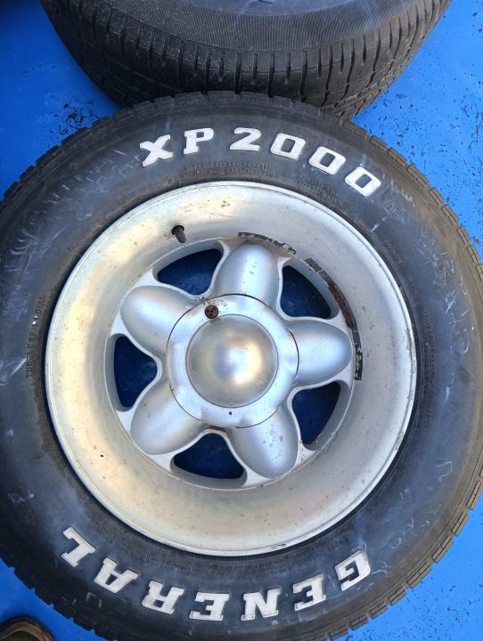 КОЛЕСА ЛИТЫЕ ДИСКИ КОМПЛЕКТ SUZUKI VITARA I 255/60 R15, фото 2