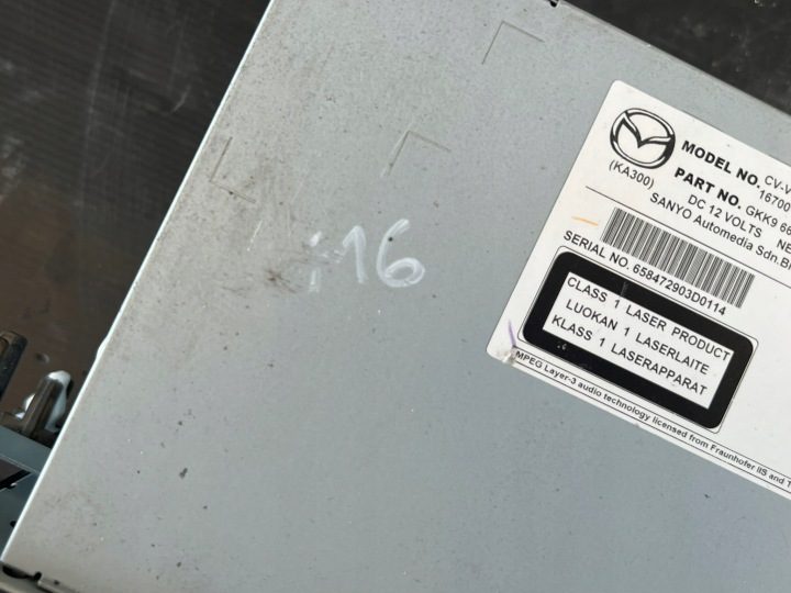 MAZDA 6 III GJ МАГНИТОЛА НАВИГАЦИЯ GKK966DV0A, фото 8