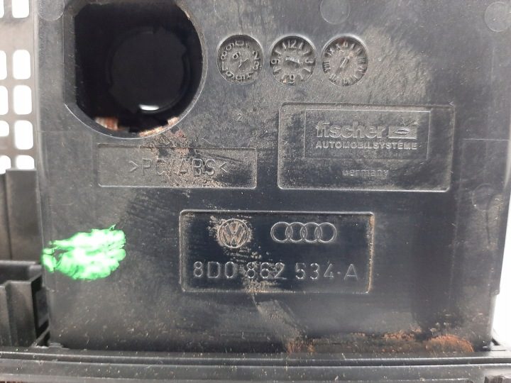 AUDI A4 B5 99 г. РАМКА СРЕДНЯЯ ПОДСТАКАННИК 8D0858005M 8D0862534A, фото 13