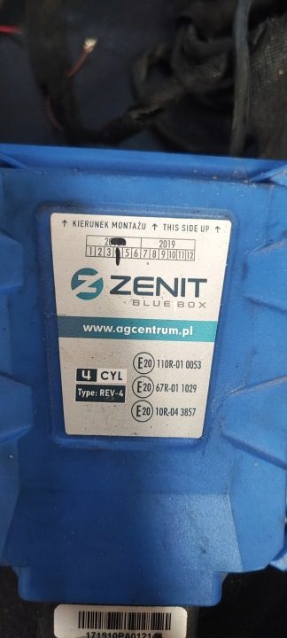 Секвенция AG ZENIT BLUE БОКС 4 Цил. Электроника, фото 3