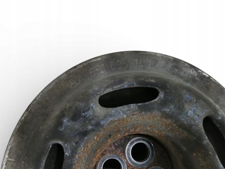 ШКИВ КОЛЕНВАЛА MERCEDES W176 W212 W246 W117 1.8 CDI A6510351412, фото 2