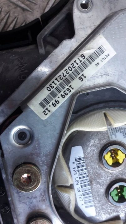 Mercedes-Benz C W203 2001 Подушка безопасности Airbag руля 1616399912, фото 7