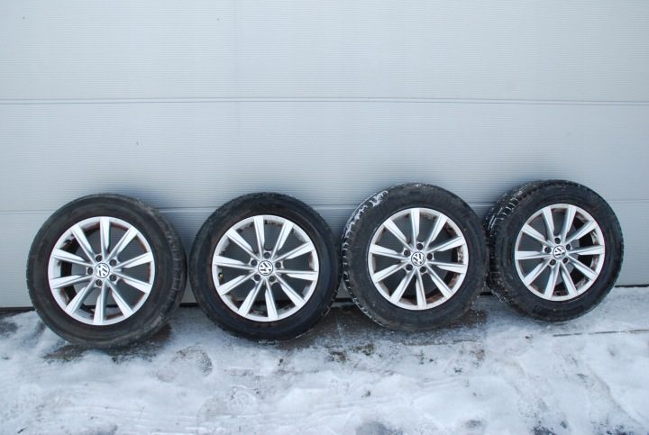 4× Литой диск Volkswagen OE Tiguan 6.5" x 17" 5x112 ET 33, фото 1