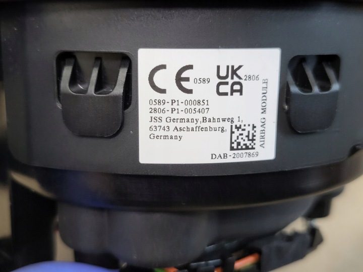 AIRBAG ВОДИТЕЛЯ ПОДУШКА БЕЗОПАСНОСТИ ALFA ROMEO TONALE STELVIO GIULIA ОРИГИНАЛ, фото 10