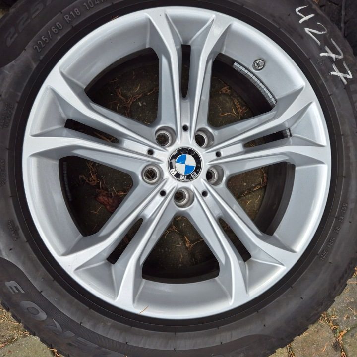 ЗИМА КОЛЕСА ОРИГИНАЛ BMW X3 G01 X4 G02 225/60 R18 ШИНЫ 2021 г., фото 2