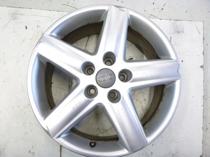 4× Литой диск Audi OE 4F0601025AF 7.5" x 17" 5x112 ET 45, фото 3
