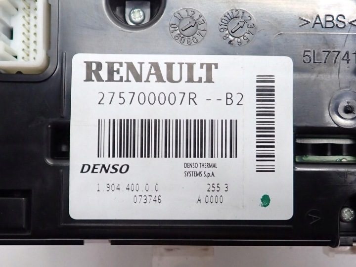 БЛОК УПРАВЛЕНИЯ ПЕЧКОЙ КОНДИЦИОНЕРА ЕВРОПА 275700007R OPEL MOVANO B MASTER III 13 г., фото 3