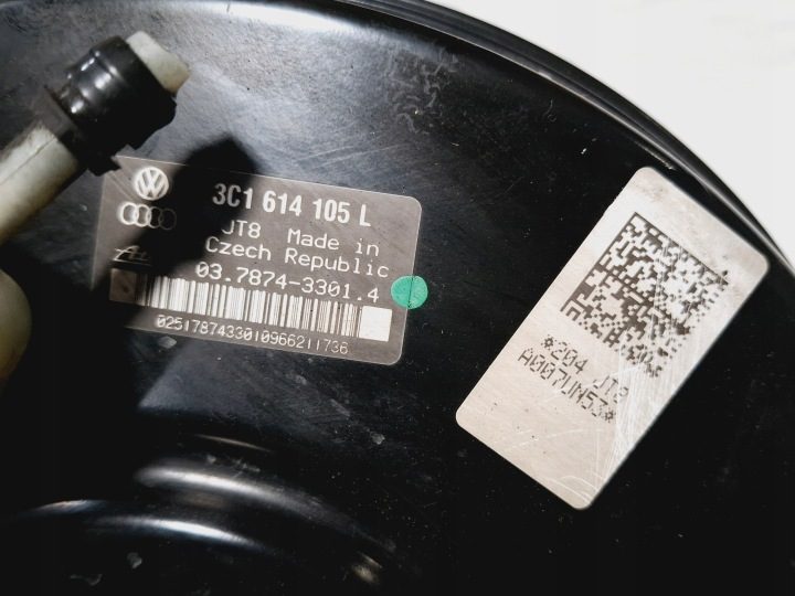 ВАКУУМНЫЙ УСИЛИТЕЛЬ С ГЛАВНЫЙ ТОРМОЗНОЙ ЦИЛИНДР VW PASSAT B6 3C0 1.6 FSI 2005-2010 3C1614105L, фото 10