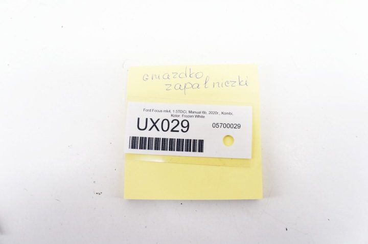 UX029 Ford Focus Mk4 Гнездо Прикуривателя F1ET-19G310-DA, фото 3