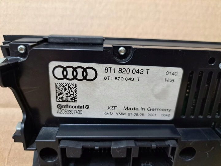 ПАНЕЛЬ УПРАВЛЕНИЯ ОБДУВА КОНДИЦИОНЕРА AUDI A4 A5 8T1820043T, фото 4