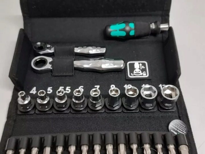 Комплект Wera бит ciągliwo-twardych насадок Kraftform Compact Zyklop Mini 2, фото 6