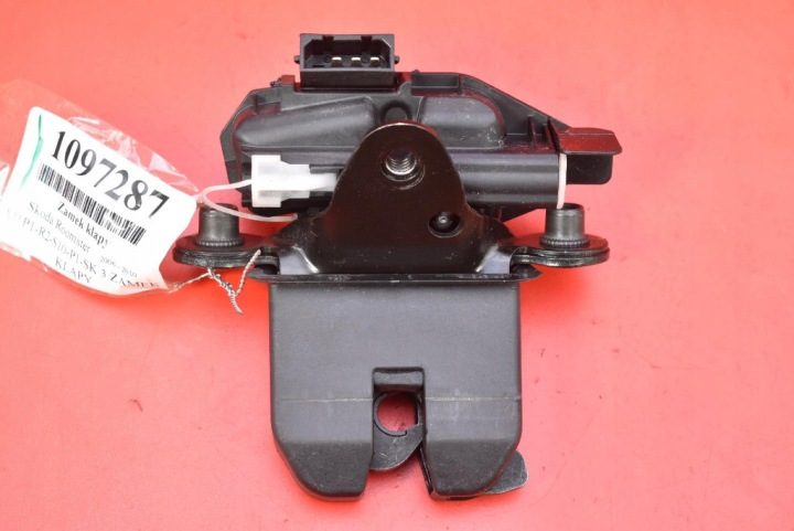 ЗАМОК КРЫШКИ ЗАДНИЙ БАГАЖНИКА 5J0827501B SKODA ROOMSTER 1 I 06-10, фото 2