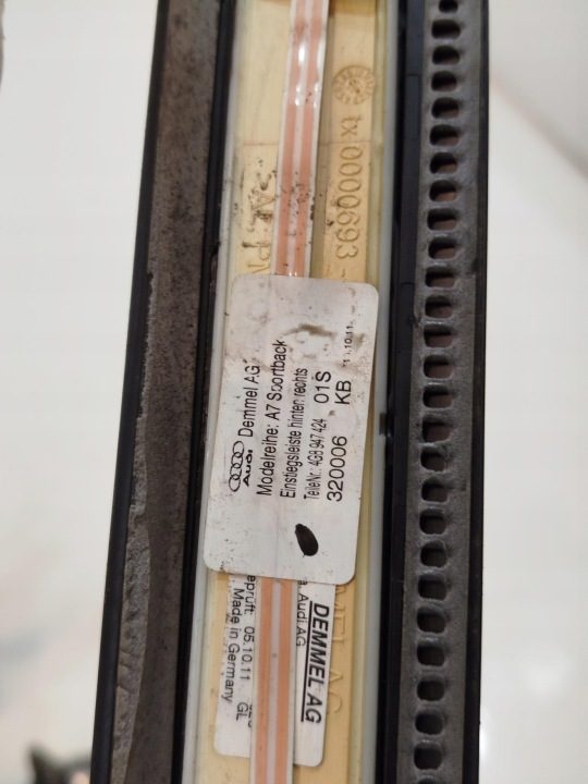 Накладка порога LED правая задняя Audi A7 C7 4G8 4G8947424 !, фото 4