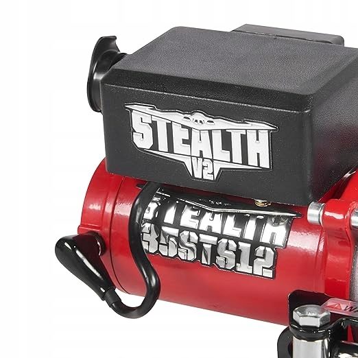 ЭЛЕКТРИЧЕСКАЯ ЛЕБЕДКА STEALTH WINCHES 1588 кг 12 В С STALOWĄ LINĄ 12.8 м, фото 5
