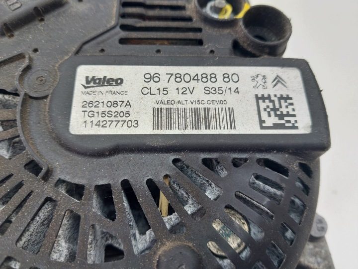 Генератор 9678048880 Citroen C4 Picasso II 1.6 E-HDI, фото 8